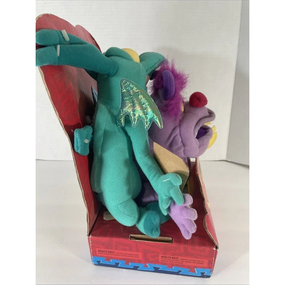 Vintage Mattel Hercules Pain & Panic Plush Toy New Old Stock
